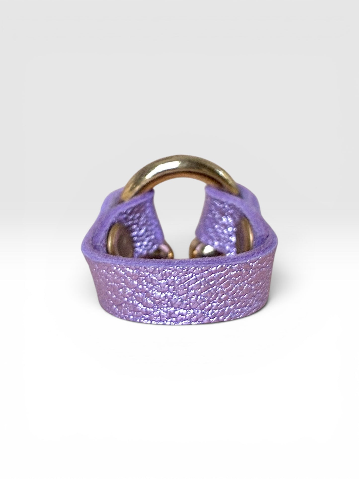 Choker Ring Electric Mauve
