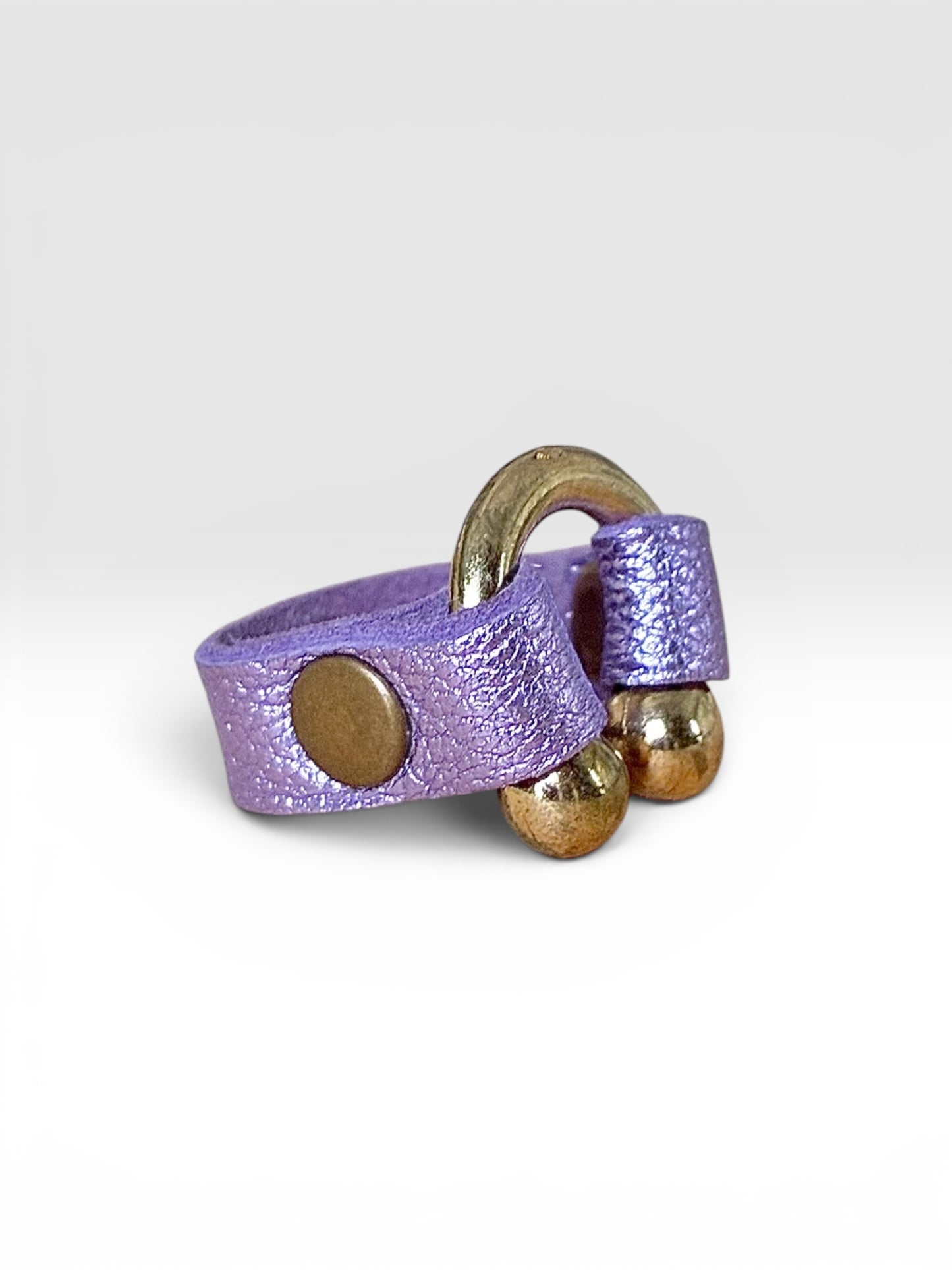 Choker Ring Electric Mauve