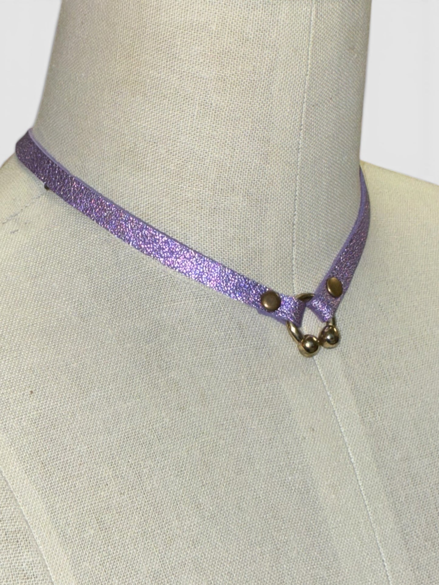 Choker Electric Mauve