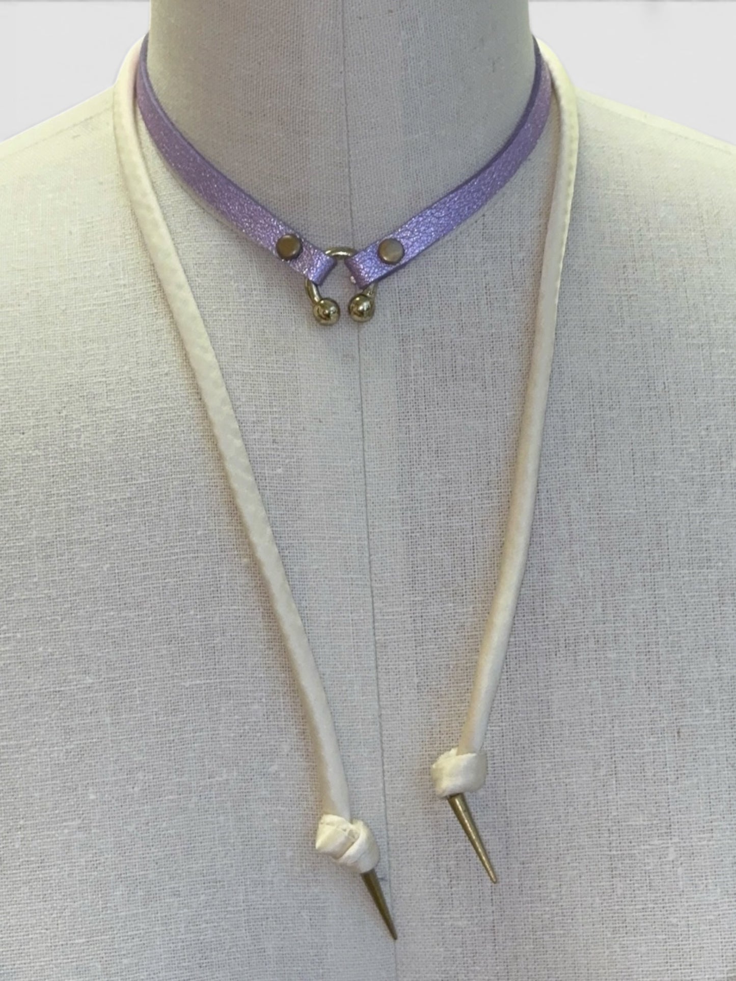 Choker Electric Mauve